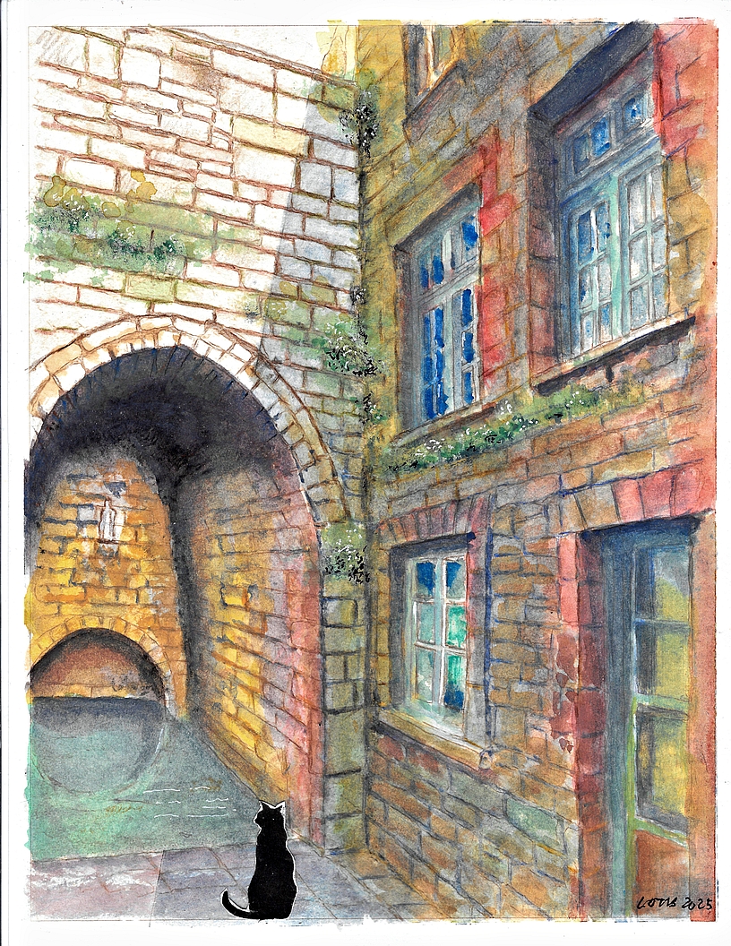 Click to Enlarge-Esc to Close ArtWork1/Artwork/ArtworktoLDAsite/StMaryFountain8x11 -96.jpg